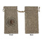 Baby Boy Photo Large Burlap Gift Bags - Front Approval