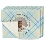 Baby Boy Photo Single-Sided Linen Placemat - Set of 4