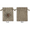 Baby Boy Photo Medium Burlap Gift Bag - Front Approval