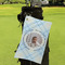 Baby Boy Photo Microfiber Golf Towels - Small - LIFESTYLE