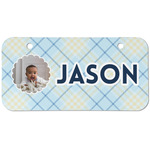 Baby Boy Photo Mini/Bicycle License Plate (2 Holes)