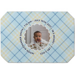 Baby Boy Photo Dining Table Mat - Octagon (Single-Sided)