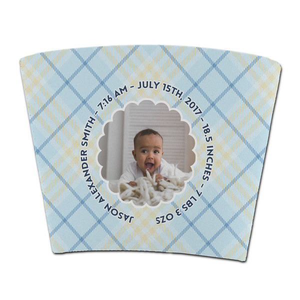 Custom Baby Boy Photo Party Cup Sleeve - without bottom