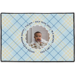 Baby Boy Photo Door Mat - 36"x24" (Personalized)