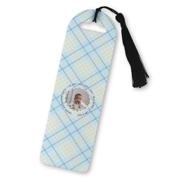 Custom Baby Boy Photo Plastic Bookmark