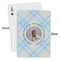 Baby Boy Photo Playing Cards - Approval