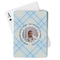 Baby Boy Photo Playing Cards - Front View