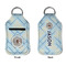 Baby Boy Photo Sanitizer Holder Keychain - Small APPROVAL (Flat)