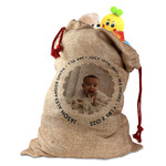 Baby Boy Photo Santa Sack