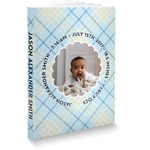 Baby Boy Photo Softbound Notebook - 7.25" x 10" (Personalized)