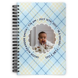 Baby Boy Photo Spiral Notebook - 7x10