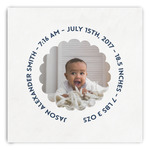 Baby Boy Photo Paper Dinner Napkins