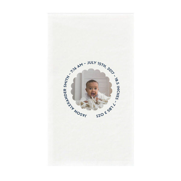 Custom Baby Boy Photo Guest Paper Towels - Full Color - Standard