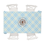 Baby Boy Photo Tablecloth - 58"x102" (Personalized)