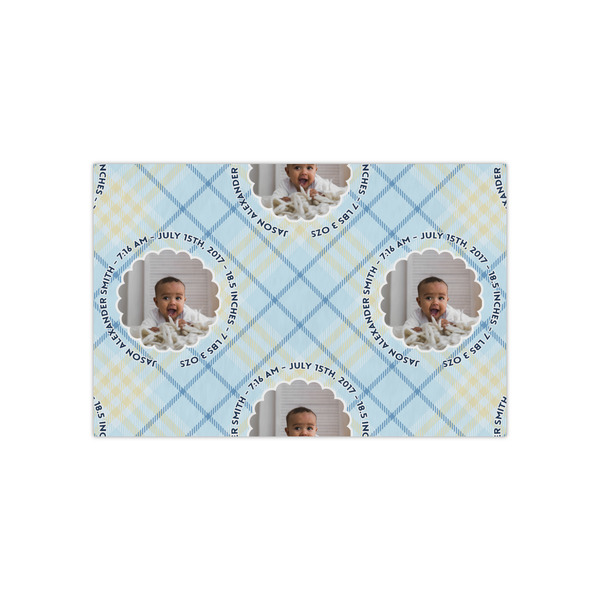 Custom Baby Boy Photo Small Tissue Papers Sheets - Heavyweight
