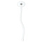 Baby Boy Photo White Plastic 7" Stir Stick - Oval - Single Stick