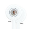 Baby Boy Photo White Plastic 7" Stir Stick - Single Sided - Round - Front & Back