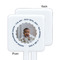 Baby Boy Photo White Plastic Stir Stick - Single Sided - Square - Approval