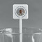 Baby Boy Photo White Plastic Stir Stick - Square - Main