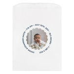 Baby Boy Photo Treat Bag