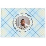 Baby Boy Photo Woven Mat (Personalized)