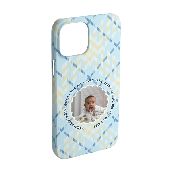 Custom Baby Boy Photo iPhone Case - Plastic - iPhone 15