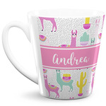 Llamas 12 Oz Latte Mug (Personalized)