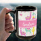 Llamas 15oz. Black Mug - LIFESTYLE