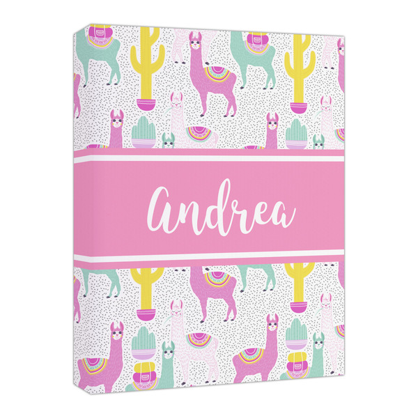 Custom Llamas Canvas Print - 16x20 (Personalized)