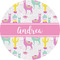 Llamas 2" Multipurpose Round Labels - Single Sticker