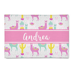 Llamas 2' x 3' Indoor Area Rug (Personalized)