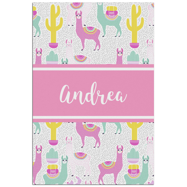 Custom Llamas Poster - Matte - 24x36 (Personalized)