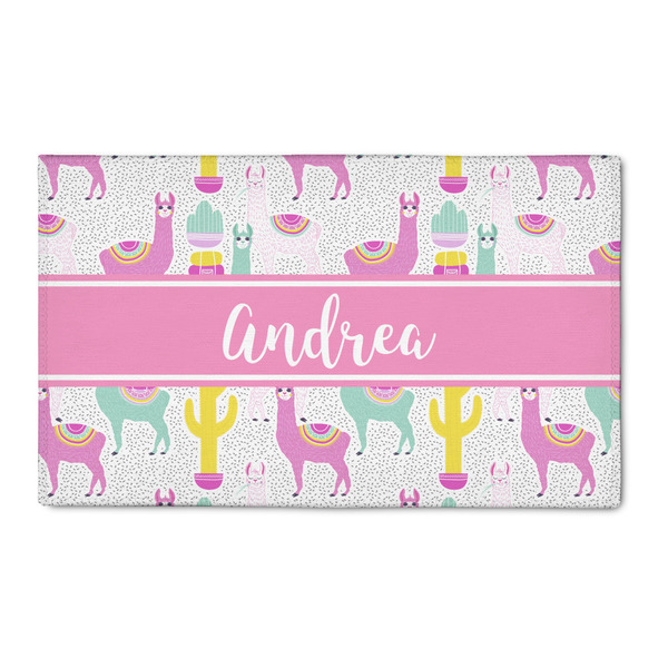 Custom Llamas 3' x 5' Indoor Area Rug (Personalized)