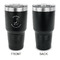 Llamas 30 oz Stainless Steel Ringneck Tumblers - Black - Single Sided - APPROVAL