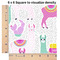 Llamas 6x6 Swatch of Fabric