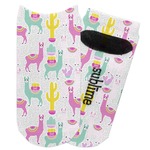 Llamas Adult Ankle Socks