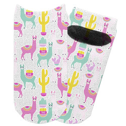 Llamas Adult Ankle Socks