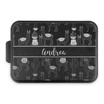 Llamas Aluminum Baking Pan with Black Lid (Personalized)