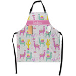 Llamas Apron With Pockets w/ Name or Text