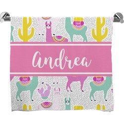 Llamas Bath Towel (Personalized)