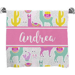 Llamas Bath Towel (Personalized)