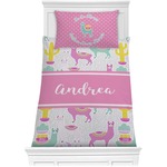 Llamas Comforter Set - Twin (Personalized)