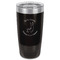 Llamas Black Polar Camel Tumbler - 20oz - Front