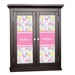 Llamas Cabinet Decal - Large (Personalized)