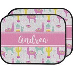 Llamas Car Floor Mats (Back Seat) (Personalized)