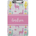 Llamas Clipboard (Legal Size) (Personalized)