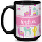 Llamas Coffee Mug - 15 oz - Black Full