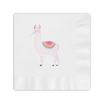 Llamas Coined Cocktail Napkins