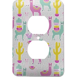 Llamas Electric Outlet Plate