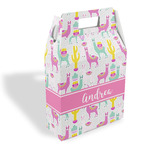 Llamas Gable Favor Box (Personalized)